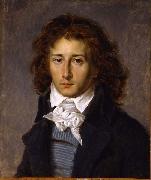 Baron Antoine-Jean Gros Portrait of Francois Gerard, aged 20 painting